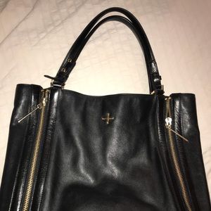 Pour la Victorie Double Zipper Tote